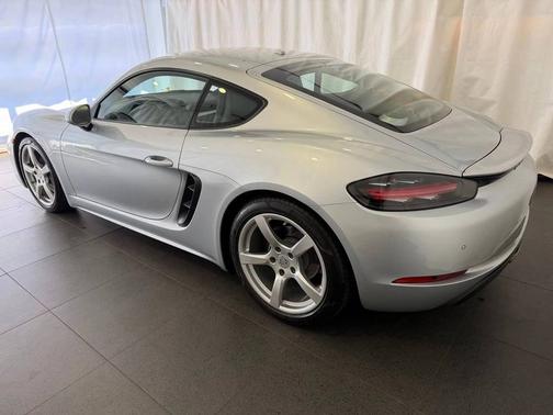 Rhodium Silver Metallic 2018 Porsche 718 Cayman