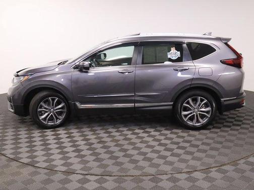 Modern Steel Metallic 2021 Honda CR-V Touring