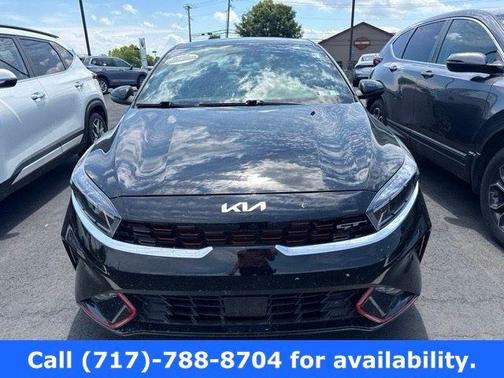 Aurora Black 2023 Kia Forte GT