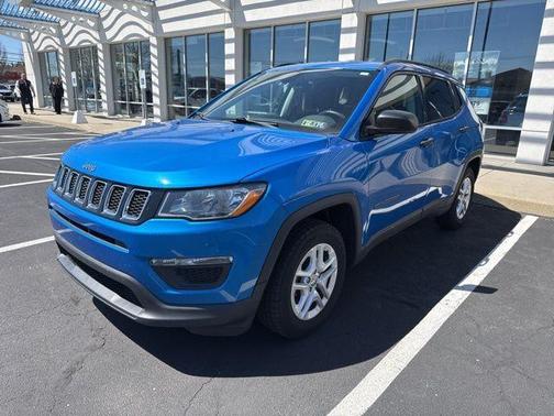 Laser Blue 2018 Jeep Compass Sport