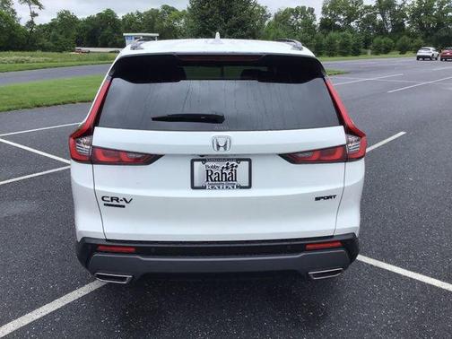 Platinum White 2026 Honda CR-V Hybrid Sport-L