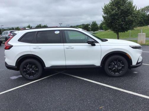 Platinum White 2026 Honda CR-V Hybrid Sport-L