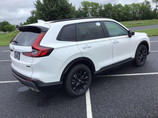 Platinum White 2026 Honda CR-V Hybrid Sport-L