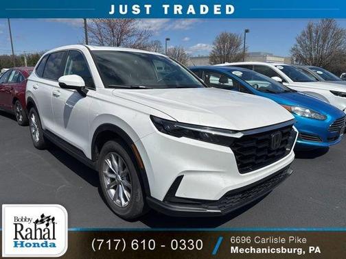 Platinum White Pearl 2023 Honda CR-V EX