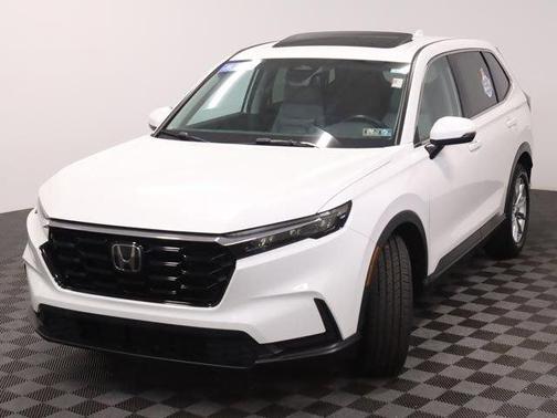 Platinum White Pearl 2023 Honda CR-V EX