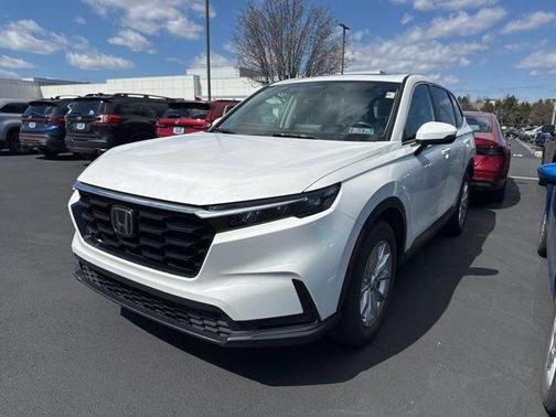 Platinum White Pearl 2023 Honda CR-V EX