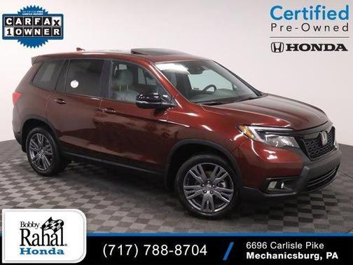 Deep Scarlet Pearl 2021 Honda Passport EX-L