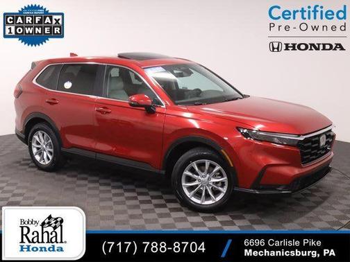 Radiant Red Metallic 2024 Honda CR-V EX-L