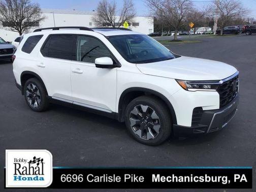 Platinum White 2026 Honda Pilot Elite