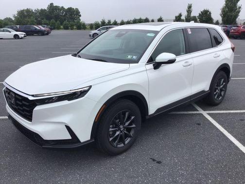 Platinum White 2026 Honda CR-V EX-L