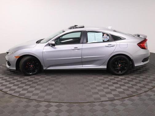 Lunar Silver Metallic 2018 Honda Civic EX