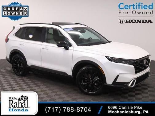 Platinum White Pearl 2023 Honda CR-V Hybrid Sport Touring