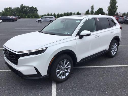 Platinum White 2026 Honda CR-V EX