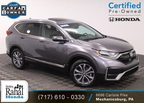 Modern Steel Metallic 2022 Honda CR-V Hybrid Touring