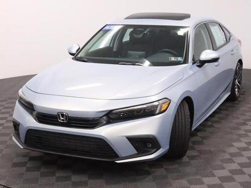 Morning Mist Metallic 2022 Honda Civic Touring