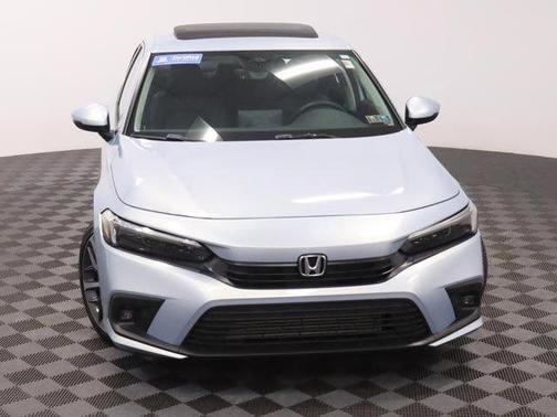 Morning Mist Metallic 2022 Honda Civic Touring