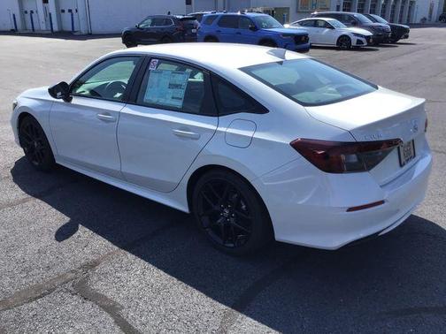 Platinum White 2026 Honda Civic Sport