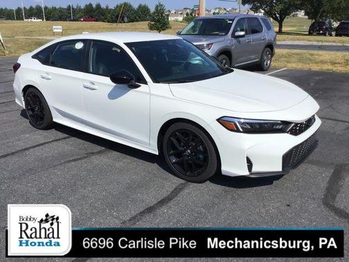 Platinum White 2026 Honda Civic Sport