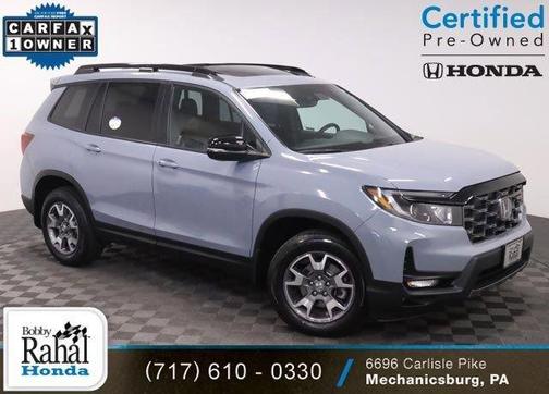 Sonic Gray Pearl 2023 Honda Passport TrailSport