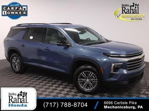 Lakeshore Blue Metallic 2025 Chevrolet Traverse LT