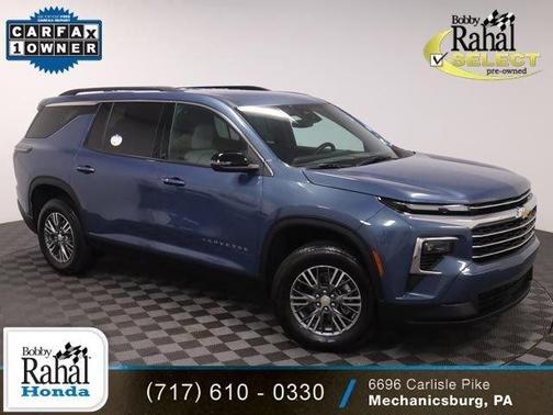 Lakeshore Blue Metallic 2025 Chevrolet Traverse LT