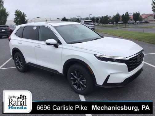 Platinum White 2026 Honda CR-V EX-L