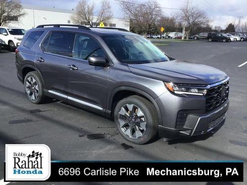 Modern Steel Metallic 2026 Honda Pilot Elite