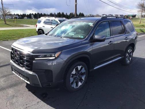 Modern Steel Metallic 2026 Honda Pilot Elite