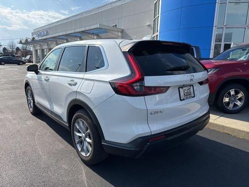 Platinum White Pearl 2025 Honda CR-V EX