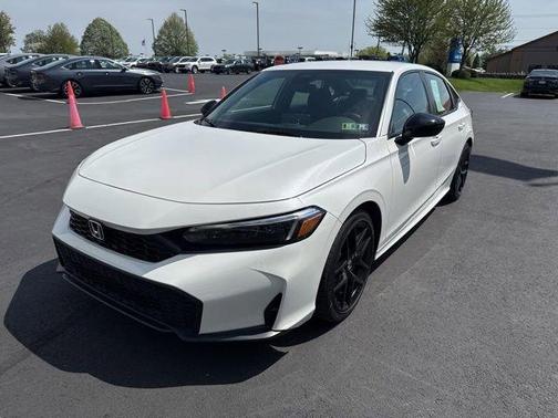 Platinum White Pearl 2026 Honda Civic Sport