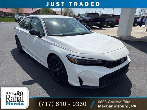 Platinum White Pearl 2026 Honda Civic Sport