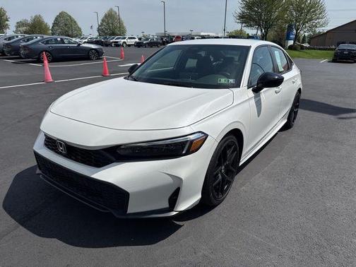 Platinum White Pearl 2026 Honda Civic Sport