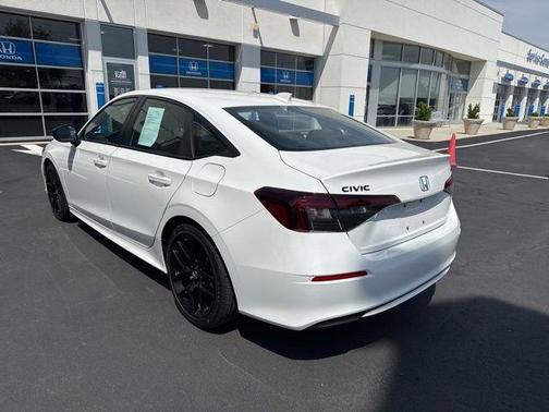 Platinum White Pearl 2026 Honda Civic Sport