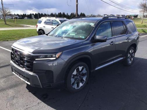 Modern Steel Metallic 2026 Honda Pilot Elite