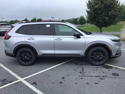 Silver 2026 Honda CR-V Hybrid Sport-L
