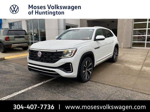 opal white pearl 2026 Volkswagen Atlas Cross Sport 2.0T SEL Premium