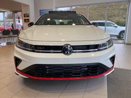 Pure White w/Deep Black Roof 2026 Volkswagen Jetta GLI 2.0T Autobahn