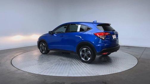 Aegean Blue Metallic 2018 Honda HR-V EX