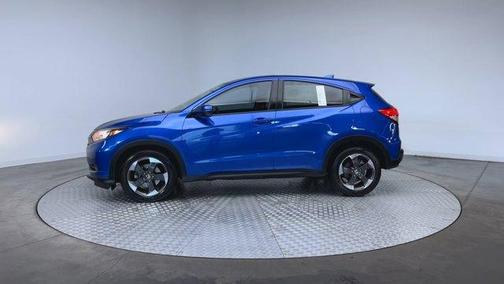 Aegean Blue Metallic 2018 Honda HR-V EX