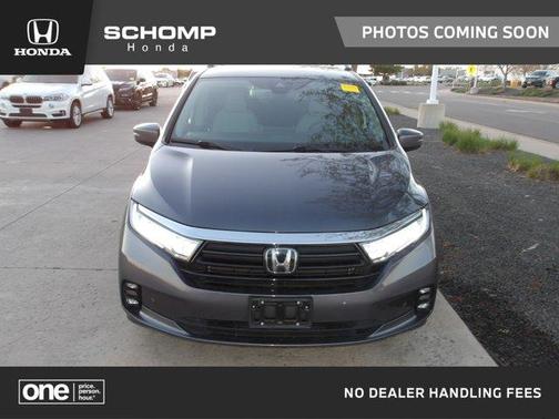 Gray 2022 Honda Odyssey Elite