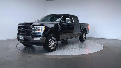 Agate Black Metallic 2021 Ford F-150 King Ranch