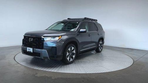 Modern Steel Metallic 2026 Honda Pilot Elite