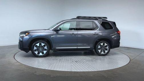 Modern Steel Metallic 2026 Honda Pilot Elite