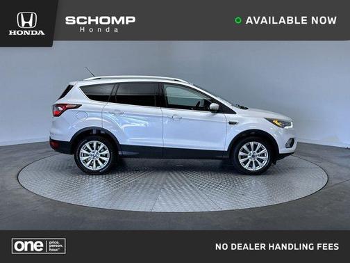 White 2017 Ford Escape Titanium
