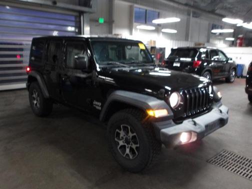 Black Clearcoat 2019 Jeep Wrangler Unlimited Sport
