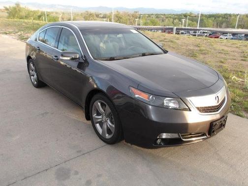 Black 2012 Acura TL Technology