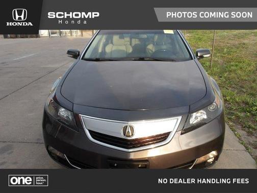 Black 2012 Acura TL Technology