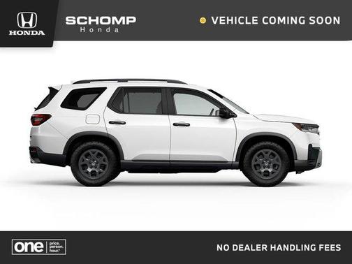 Platinum White Pearl 2026 Honda Pilot TrailSport