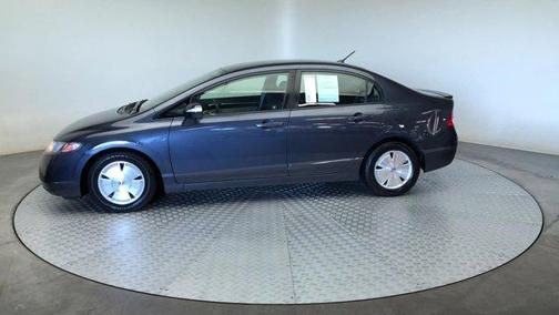 Blue 2007 Honda Civic Hybrid