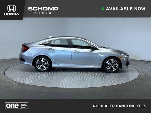 Lunar Silver Metallic 2018 Honda Civic EX-T